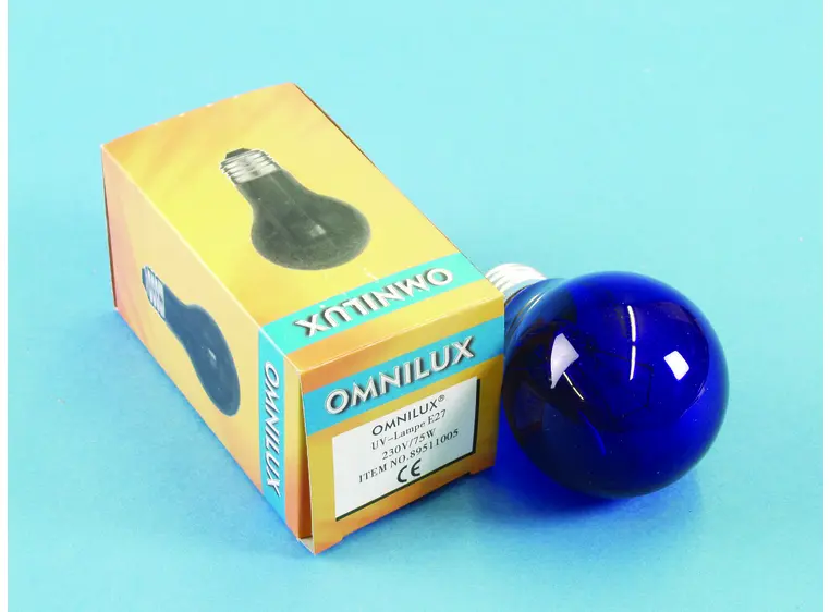 Omnilux UV A19 lamp 75W E-27 
